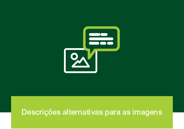 Descrição alternativa para imagens